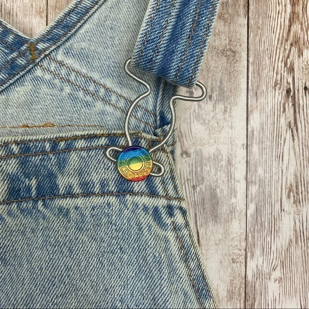 Levi’s Pride Liberation Denim Shortalls Size Large‎